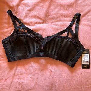 Dita Von Teese Madame X Non Underwire Black Bra 32D NWT